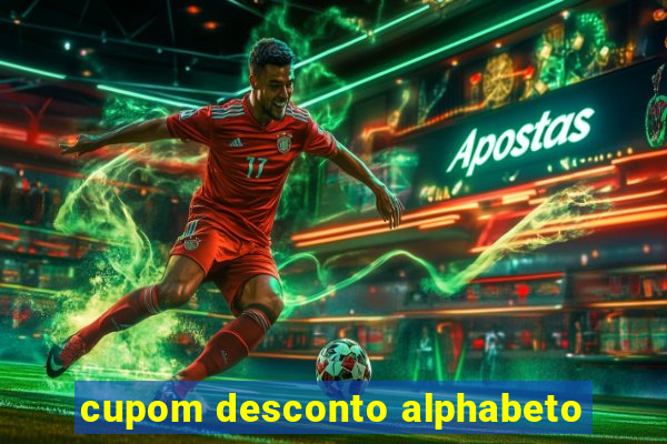 cupom desconto alphabeto